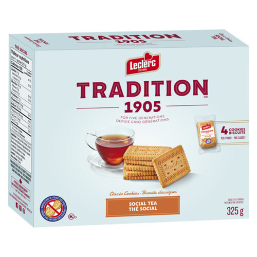 Leclerc 1905 Tradition Cookies Social Tea 325 g