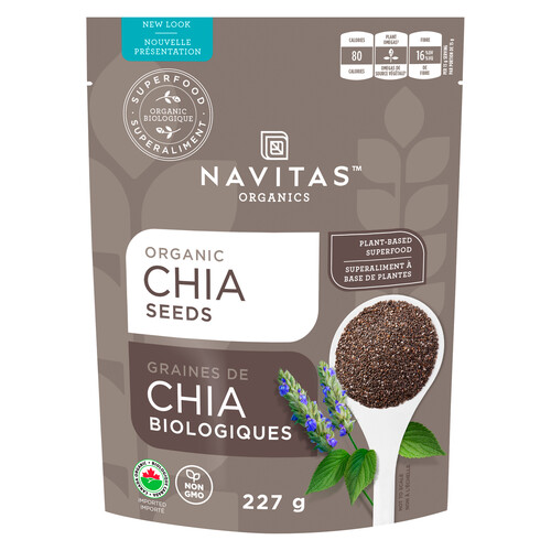 Navitas Organic Raw Chia Seeds 227 g