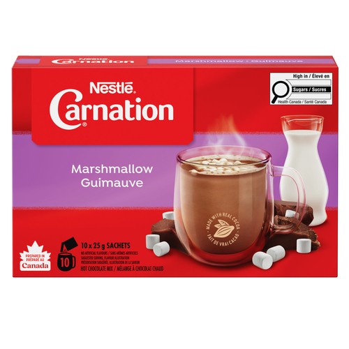 Nestlé Carnation Hot Chocolate Mix Marshmallow 10 x 25 g