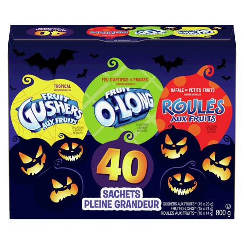 Betty Crocker Halloween Fruit Snacks Variety Pack 800 g