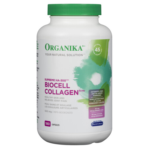 Organika Collagen Biocell 180 Capsules