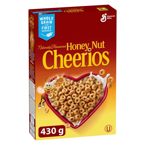 Cheerios Cereal Honey Nut Whole Grains 430 g
