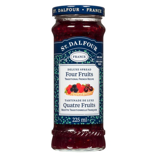 St-Dalfour Four Fruits Deluxe Spread 225 ml