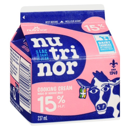 Nutrinor 15% Cooking Cream 237 ml