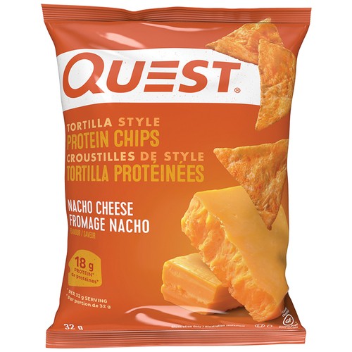 Quest Protein Chips Tortilla Style Nacho Cheese 32 g