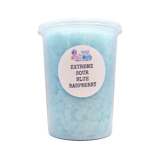The Cotton Candy Shoppe Cotton Candy Extreme Sour Blue Raspberry 2 g