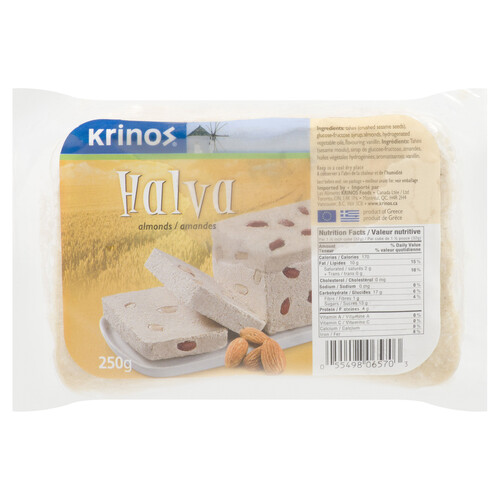 Krinos Halva Almonds 250 g