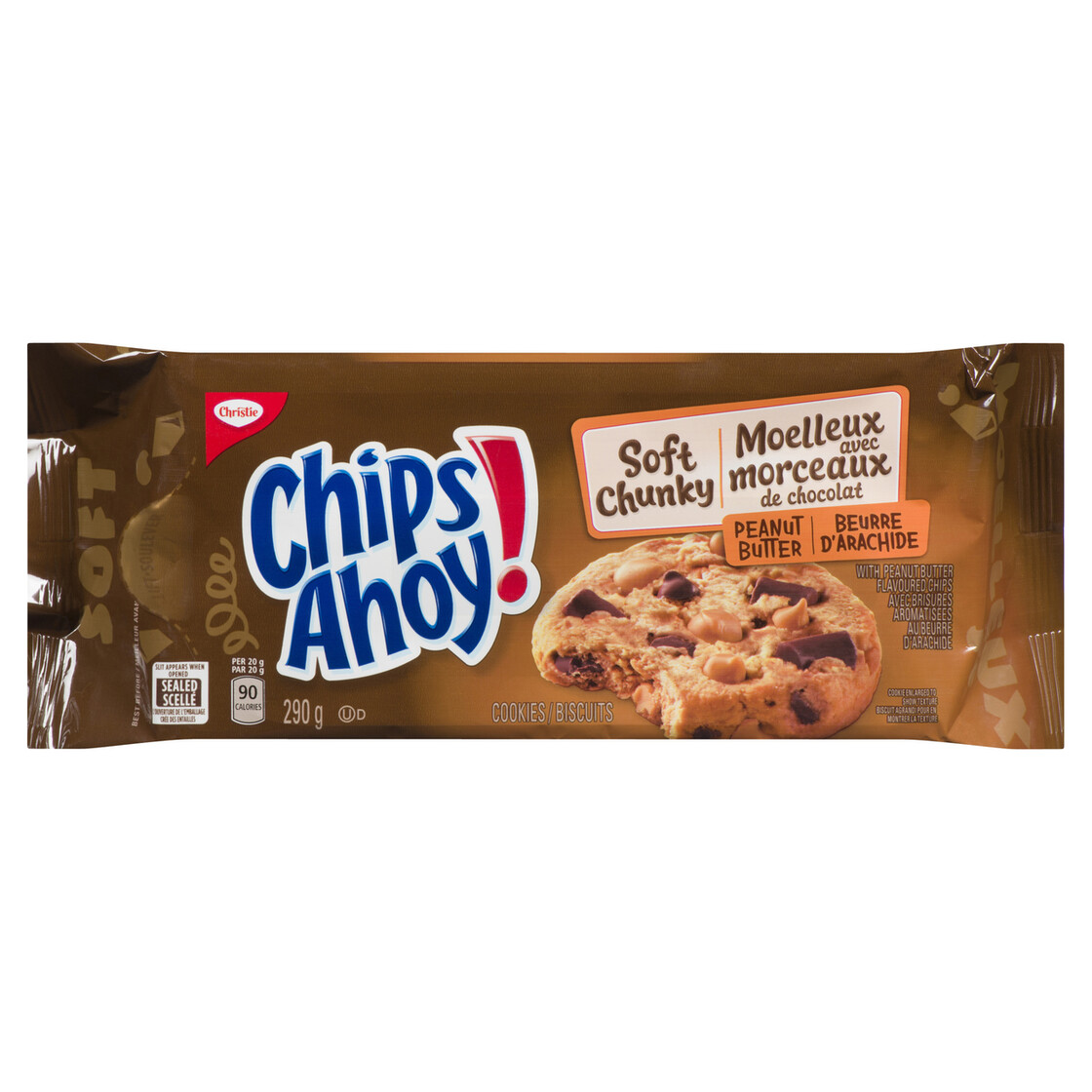 Christie Chips Ahoy! Soft Chunky Cookies Peanut Butter 290 g Voilà