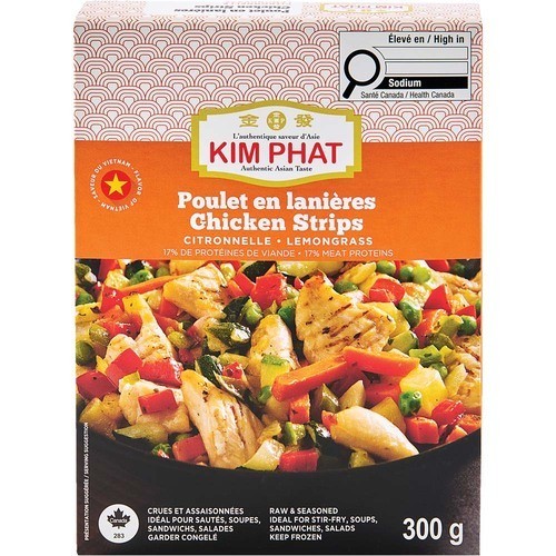 Kim Phat Frozen Chicken Strip Lemon Grass 300 g