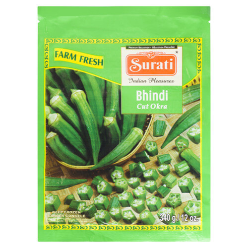 Surati Okra Cut 340 g (frozen)