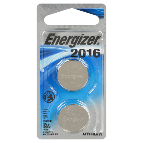 Energizer 2016 Watch Batteries 2 EA