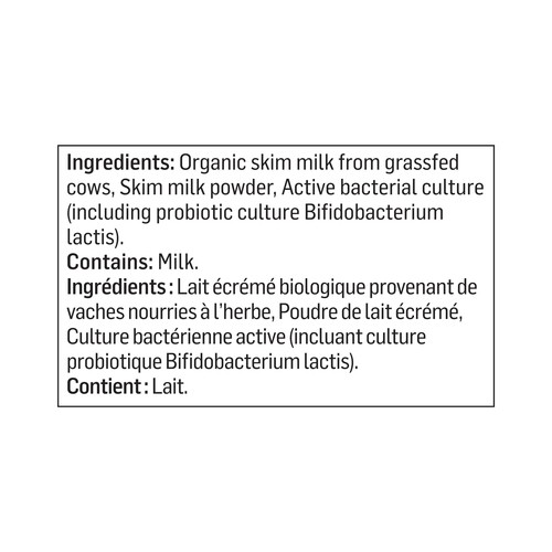 Olympic Organic 0% Yogurt Plain 1.75 kg