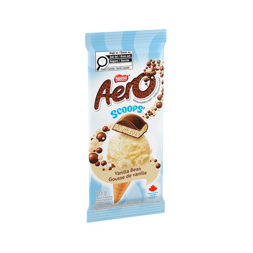 Nestlé Aero Chocolate Bar Vanilla Bean 105 g