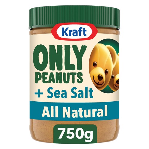 Kraft Peanut Butter With Sea Salt 750 g