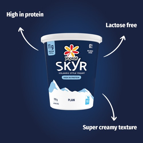 Yoplait Skyr Yogurt Plain 750 g