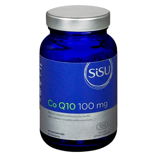 Sisu Supplements CO Q10 100 mg 100 Vegetable Capsules