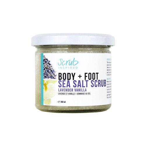 Scrub Inspired Body & Foot Lavender Vanilla Scrub 282 g