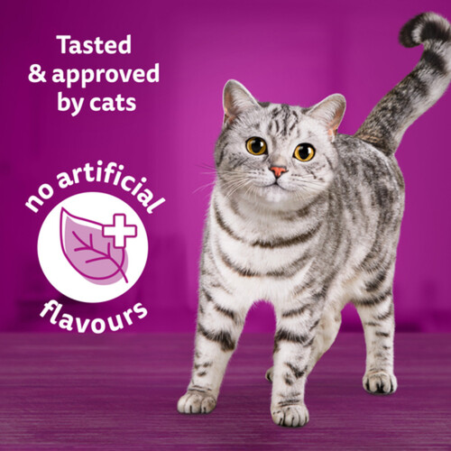 Whiskas Selections Adult Wet Cat Food Seafood Paté 12 x 100 g