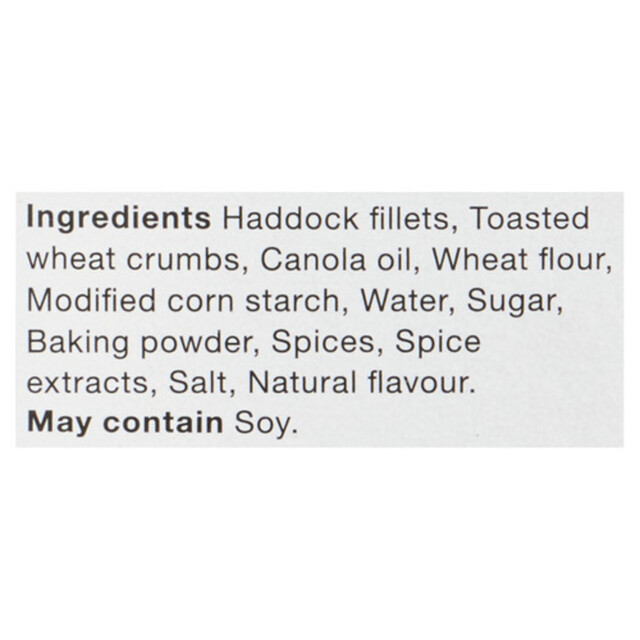 Janes Frozen Haddock Fillets Breaded 580 g Voilà Online Groceries