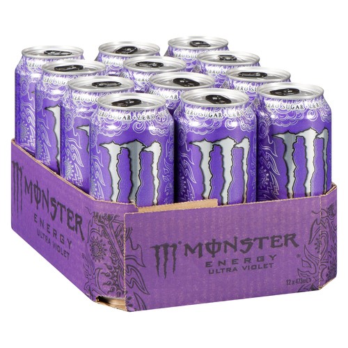 Monster Energy Drink Ultra Violet 12 x 473 ml