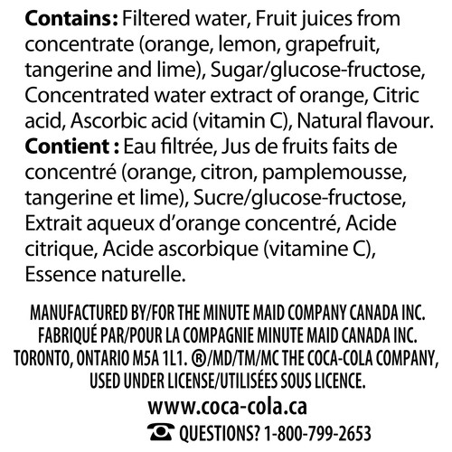 Minute Maid Juice Five Alive Citrus 1L