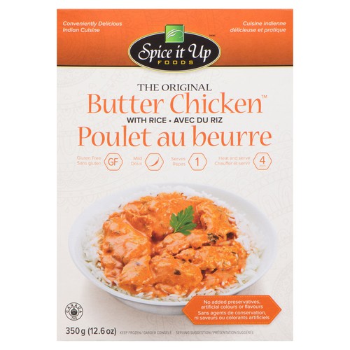 Spice It Up with Rice Butter Chicken 350 g (frozen)