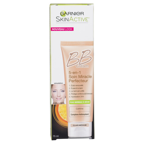 Garnier Skin Active BB Cream Light Medium 75 ml