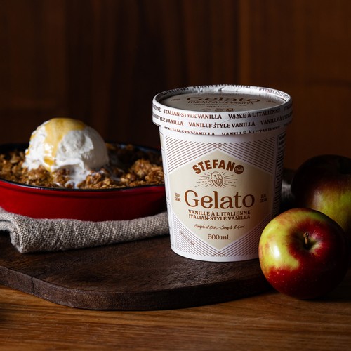 Stefano Faita Gelato Italian Style Vanilla 500 ml