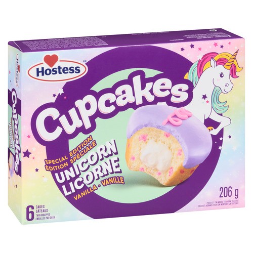 Hostess Cupcake Unicorn Vanilla 206 g