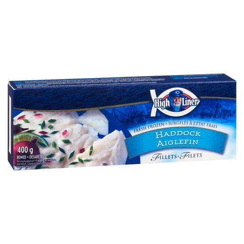 High Liner Frozen Haddock Fillets 400 g
