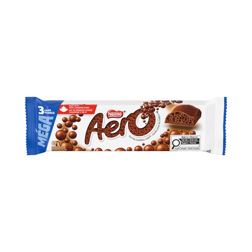 Nestle Aero Milk Chocolate Bars Mega Size 3 In 1 Pack 63 g
