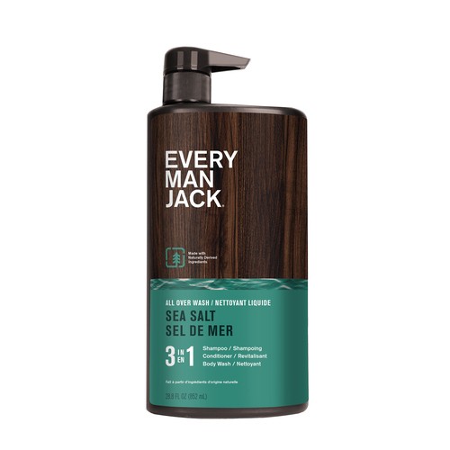 Every Man Jack 3-In-1 All Over Sea Salt Wash 852 ml