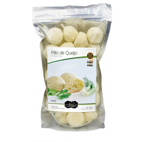 Alvim's Frozen Cheese Rolls Herbs 500 g