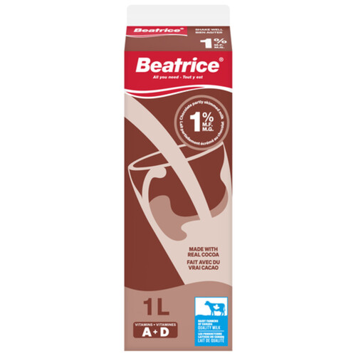 Beatrice Chocolate Milk 1% Partly Skimmed 1 L