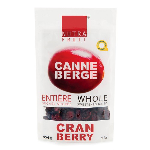 Nutra Fruit Inc Whole Dried Cranberry 454 g