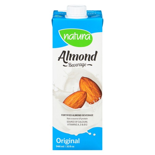 Natura Dairy-Free Almond Beverage Original 946 ml