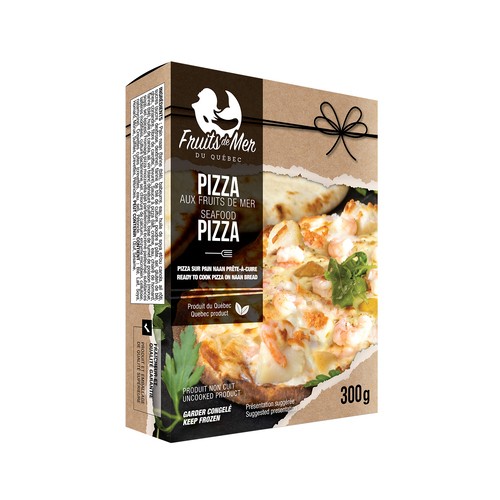 Fruits de Mer Du Quebec Frozen Seafood Pizza 300 g