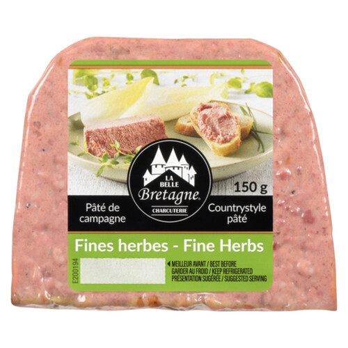 Belle Bretagne Pate Fine Herb Country Style 150 g