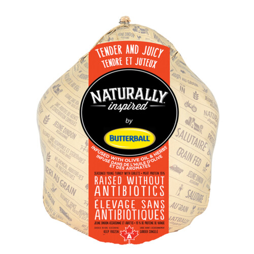 Butterball Naturally Inspired Frozen Turkey 5-7 kg