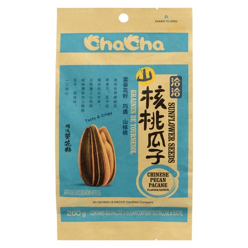 ChaCha Sunflower Seeds Pecan Flavour 260 g