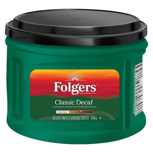 Folgers Ground Coffee Classic Decaf 544 g