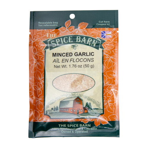 Spice Barn Minced Garlic 50 g