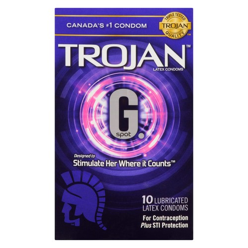 Trojan G Spot Condoms 10 EA