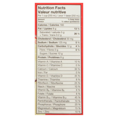 Scotsburn 3.25% Milk Homogenized  1 L