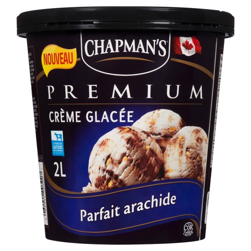 Chapman's Premium Ice Cream Peanut Parfait 2 L