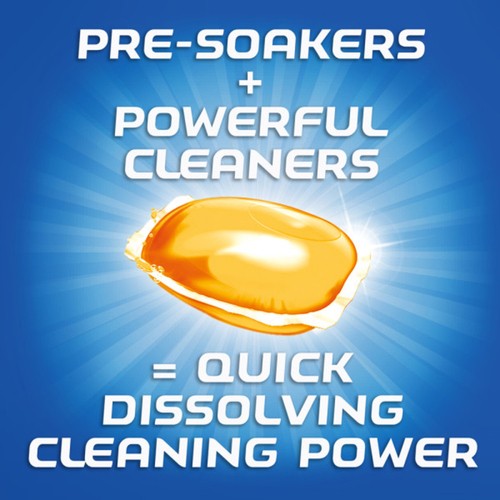 Finish Dishwasher Detergent Gel Packs Orange 60 Gelpacks