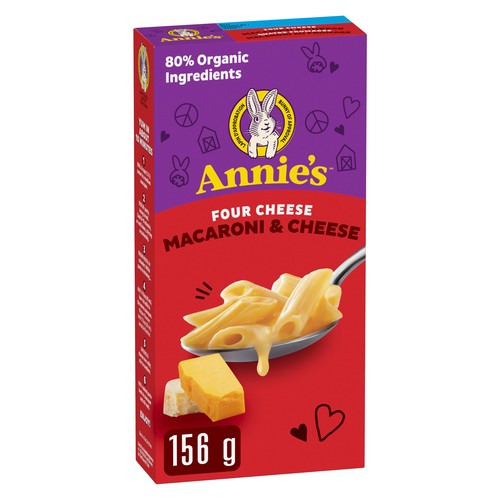 Annie's Macaroni & Cheese Mini Penne Pasta Four Cheese 156 g
