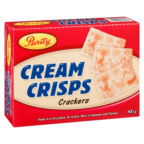 Purity Cream Crisps Crackers 400 g