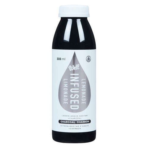 Well Juicery Ink Charcoal Lemonade 333 ml