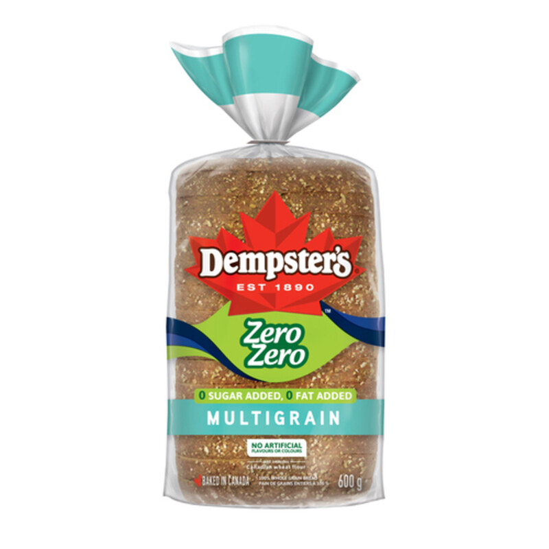 Dempster's 100 Whole Grain Bread No Fat No Sugar Added 600 g Voilà